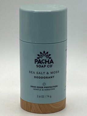 Pacha Soap Co. Sea Salt & Moss Natural Deodorant (2.6 oz / 74 g)